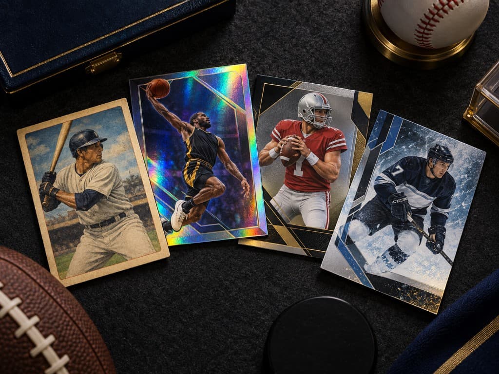Sports trading card
